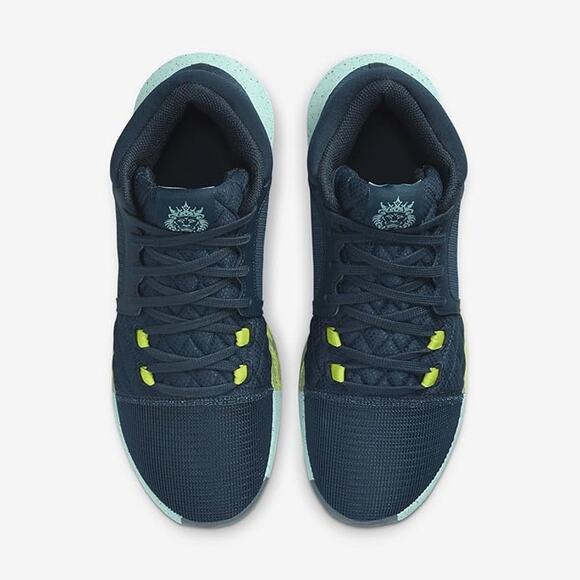 NWT Nike LeBron Witness 8 Basketball Shoes Navy Green Size 17 FB2239-402 main image 6